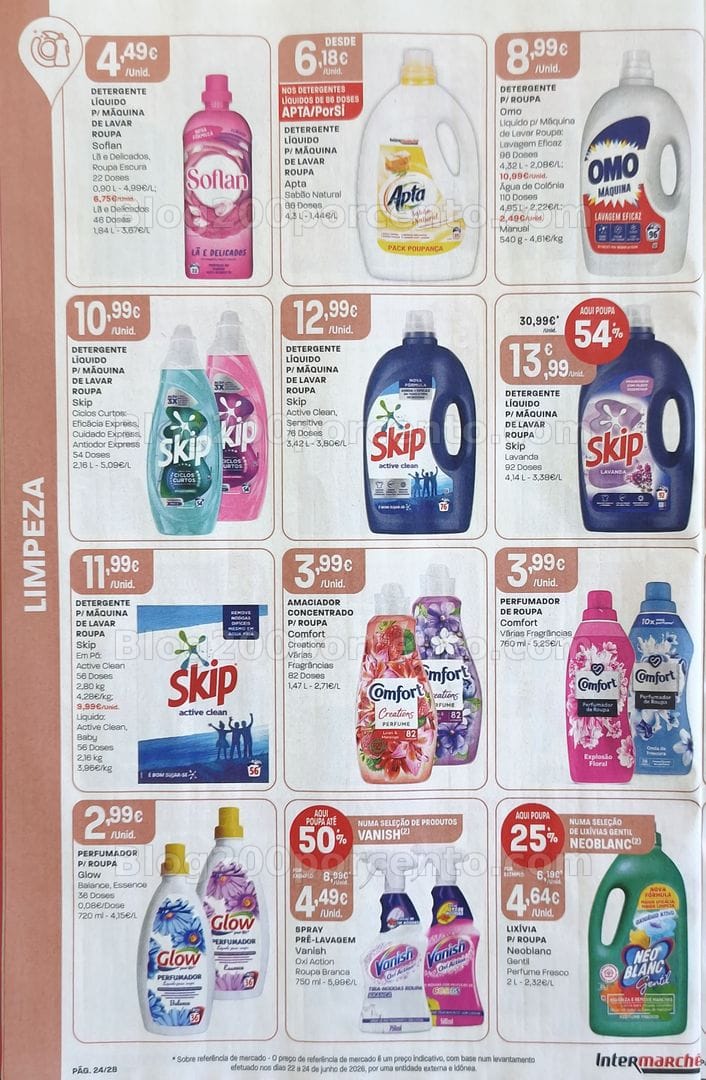 Antevisão Folheto INTERMARCHÉ Contact Promoções de 30 julho a 5 agosto